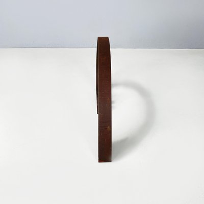 Italian Modern Dark Brown Iron Abstract Sculpture by Edmondo Cirillo, 1970s-GDD-1802672