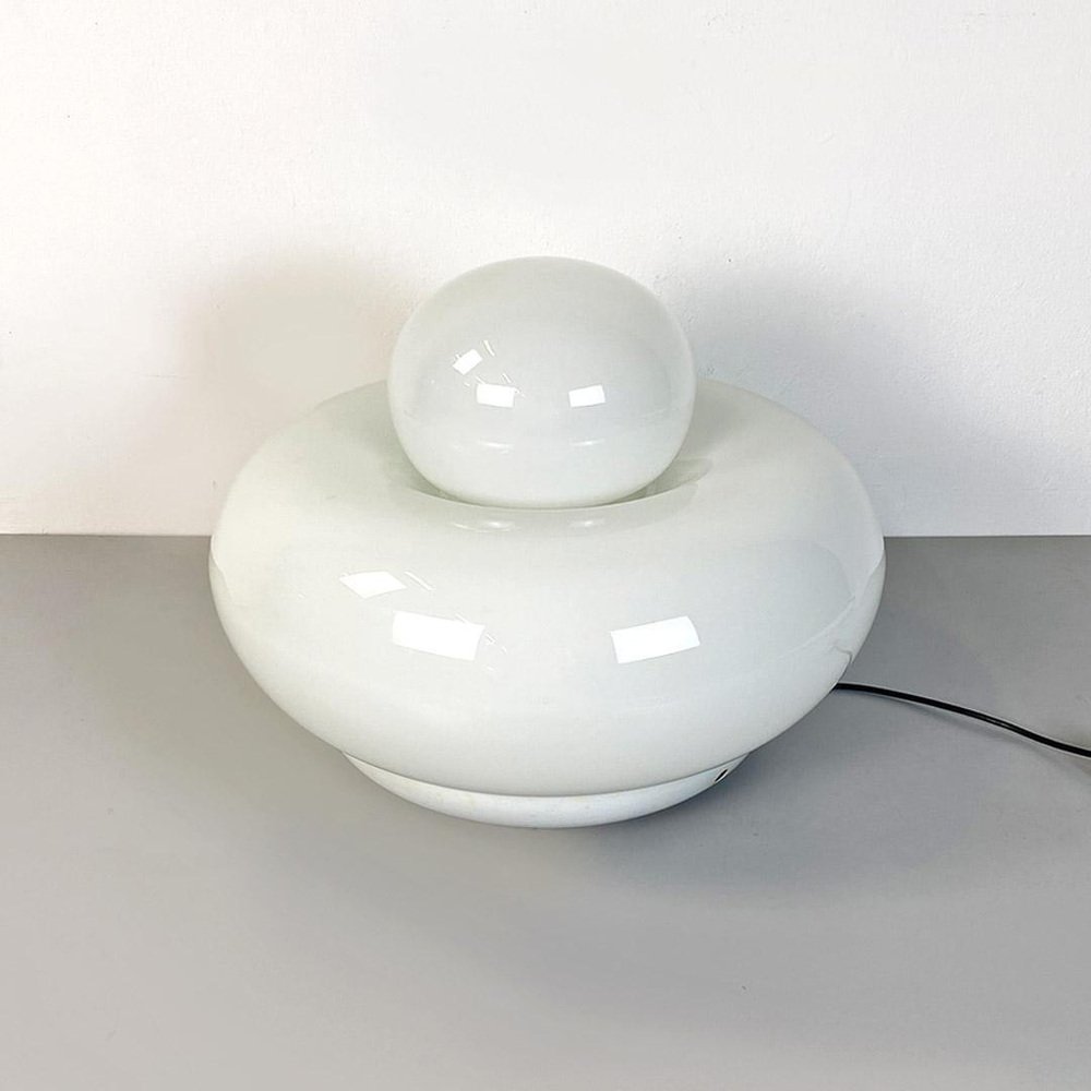 Italian Modern Glass and Metal Electra Lamp by Giuliana Gramigna for Artemide, 1968