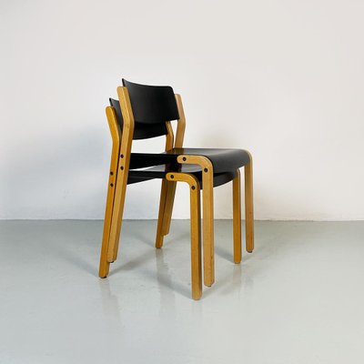 Italian Modern Gruppo Chairs by De Pas, D'urbino & Lomazzi for Bellato, 1979, Set of 2-GDD-1444428