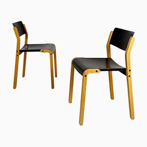 Italian Modern Gruppo Chairs by De Pas, D'urbino & Lomazzi for Bellato, 1979, Set of 2-GDD-1444428