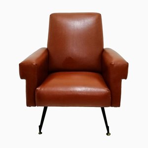 Italian Modern Lounge Chair, 1960s-FIP-773643