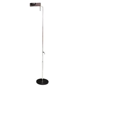 Italian Modern Metal and Chromed Steel Floor Lamp, 1980s-GDD-1356967