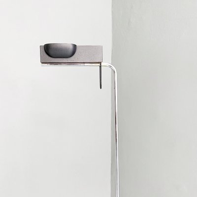 Italian Modern Metal and Chromed Steel Floor Lamp, 1980s-GDD-1356967