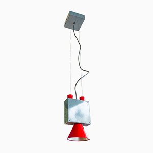 Italian Modern Metal Lamp, 1980s-VCV-912645