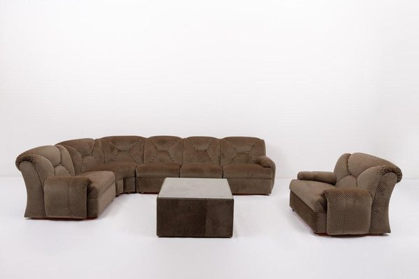 Italian Modern Modular Seats Group, 1970s, Set of 7-KMC-1767135