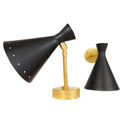 Italian Modern Sconces in the Style of Stilnovo, Set of 2-UYK-1056835