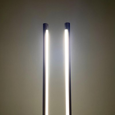 Italian Modern Sistema Flu Adjustable Floor Lamp by Rodolfo Bonetto for Luci, 1980s-GDD-1422544