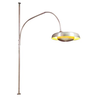 Italian Modern Telescopical Arc Lamp in Metal by Pirro Cuniberti for Sirrah, 1970s-GDD-1324649