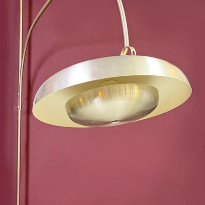 Italian Modern Telescopical Arc Lamp in Metal by Pirro Cuniberti for Sirrah, 1970s-GDD-1324649