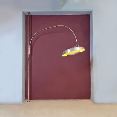 Italian Modern Telescopical Arc Lamp in Metal by Pirro Cuniberti for Sirrah, 1970s-GDD-1324649