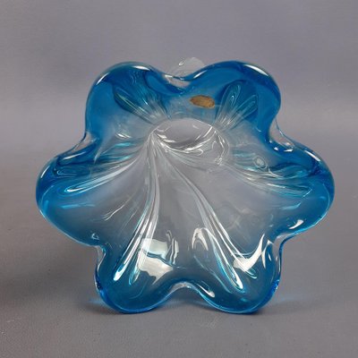 Italian Modern Transparent Murano Glass Vase, 1970s-PWG-2041236