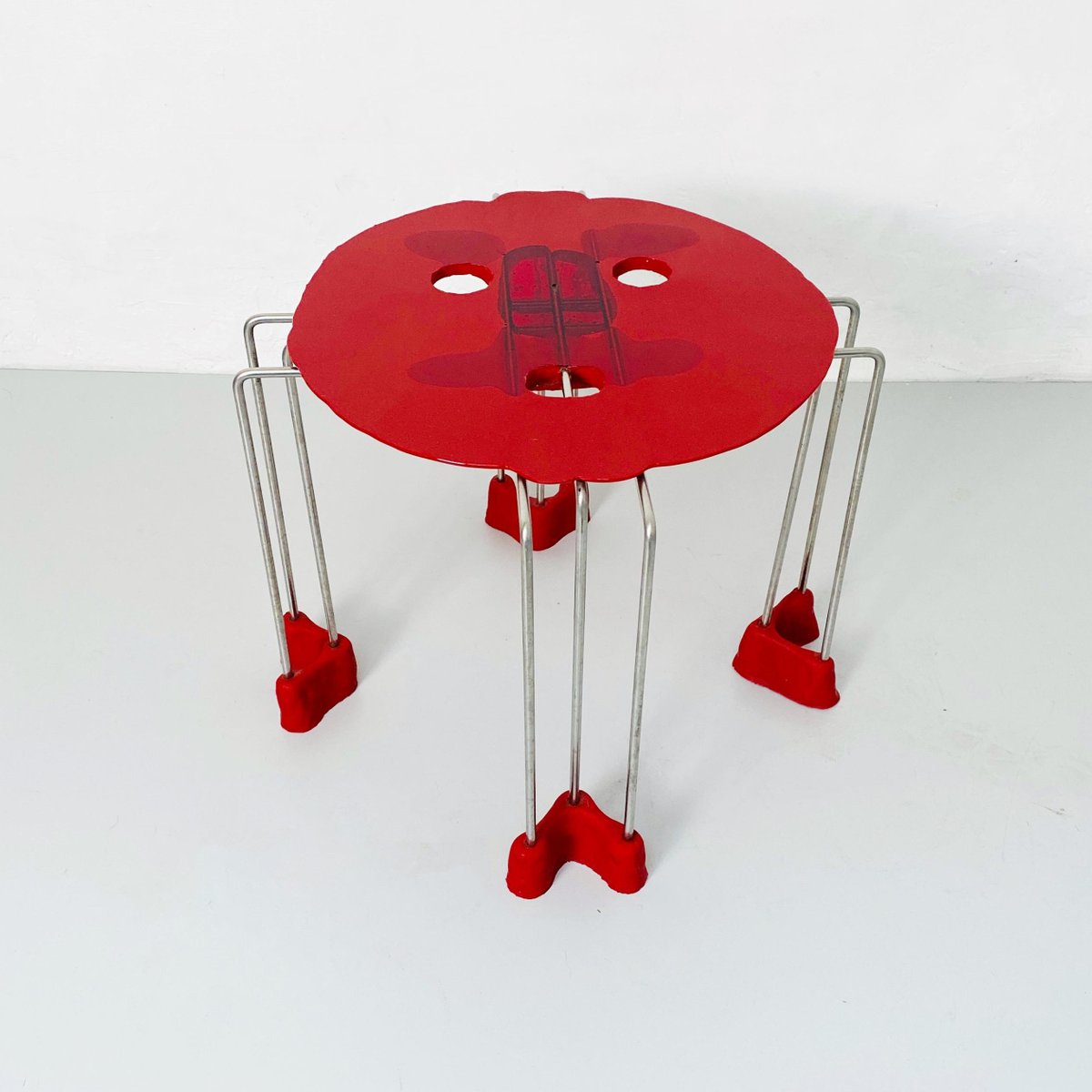 Italian Modern Triple Play Resin Stool by Gaetano Pesce for Fish Design, 2000s