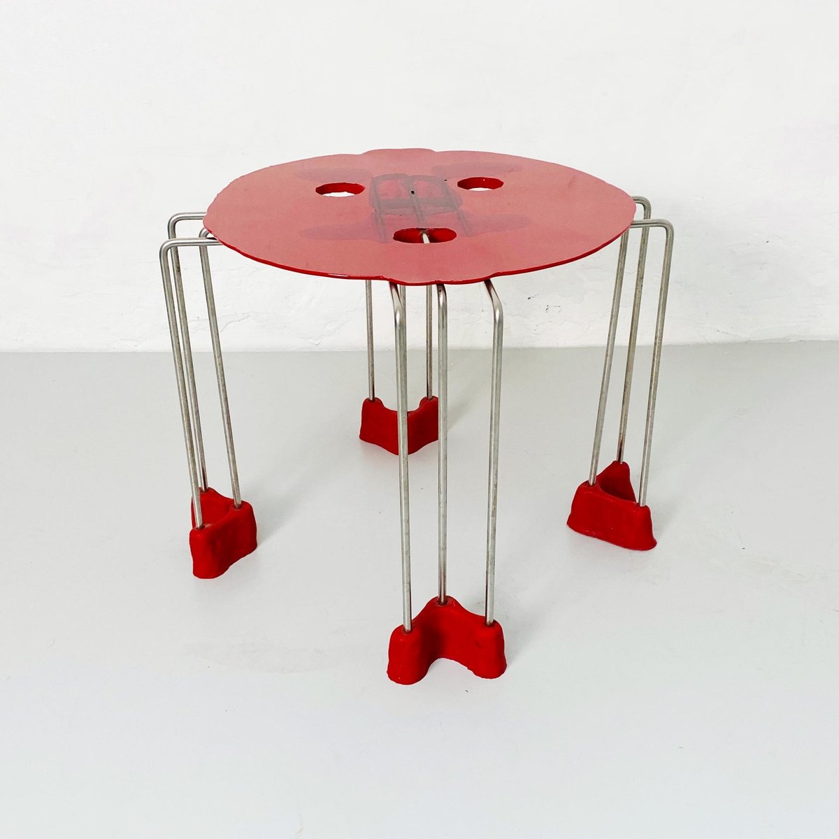 Italian Modern Triple Play Resin Stool by Gaetano Pesce for Fish Design, 2000s