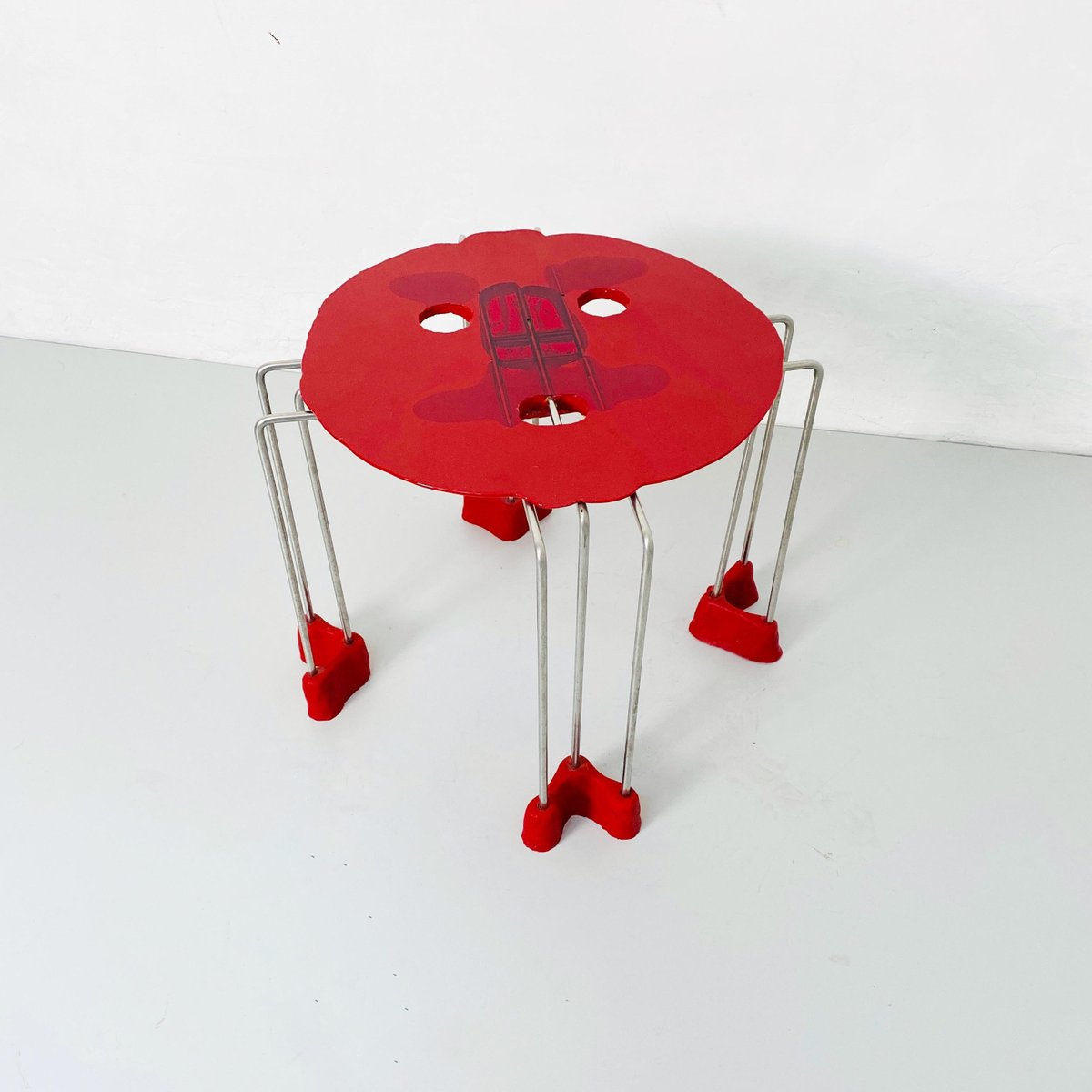 Italian Modern Triple Play Resin Stool by Gaetano Pesce for Fish Design, 2000s