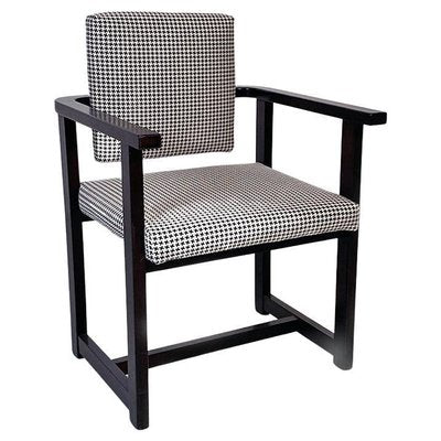 Italian Modern Upholstered Wooden Armchair, 1970s-GDD-1416738