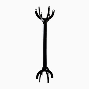 Italian Modernist Black Metal Coat Stand-IEI-937299