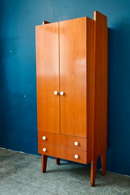 Italian Modernist Design Wardrobe in Wood with Compass Feet-AIU-2016204