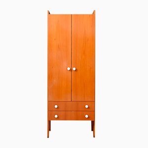 Italian Modernist Design Wardrobe in Wood with Compass Feet-AIU-2016204