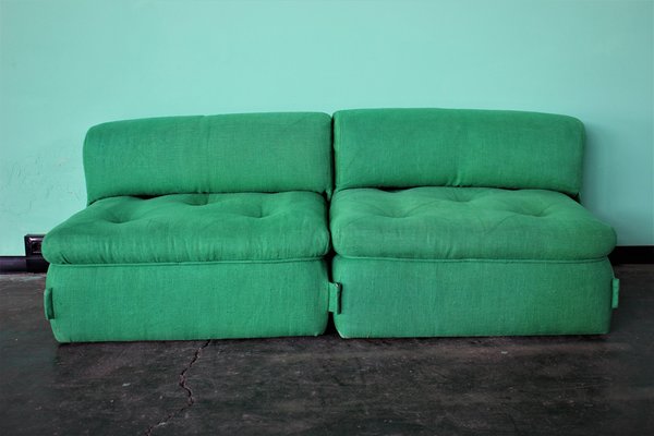 Italian Modular Sofa, 1980s, Set of 2-HZ-1282699