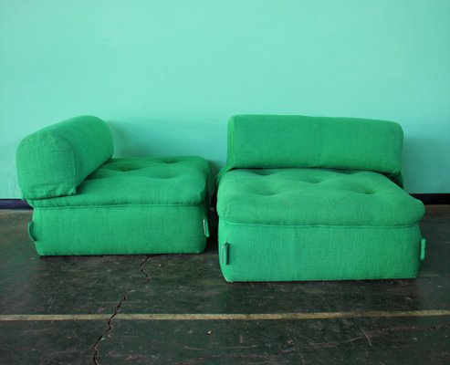 Italian Modular Sofa, 1980s, Set of 2-HZ-1282699