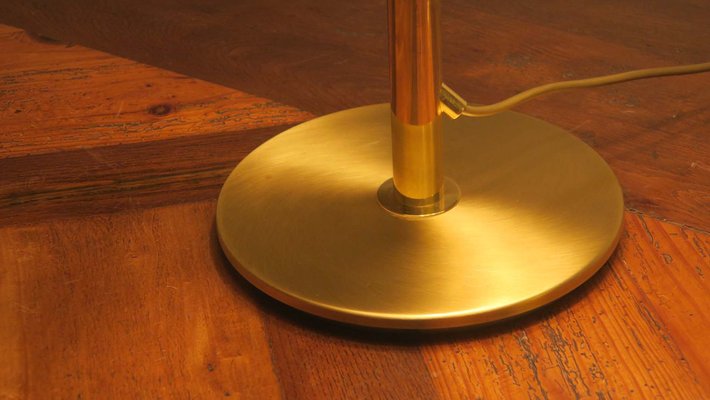 Italian Multi-Adjustable Brass Table Lamp from Relux Milano, 1970s-ED-1802827