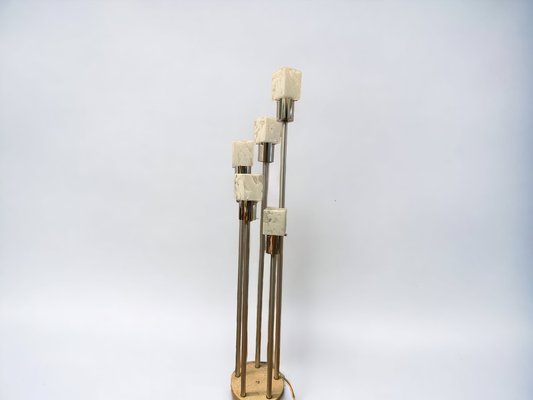 Italian Multi-Flame Floor Lamp from Mazzega, 1970s-PYR-1736787