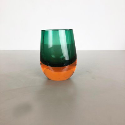 Italian Multicolor Murano Glass Sommerso Object Vase Bowl, 1970s-QZ-1143229