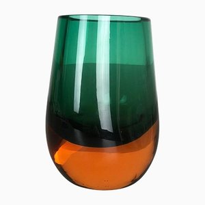 Italian Multicolor Murano Glass Sommerso Object Vase Bowl, 1970s-QZ-1143229