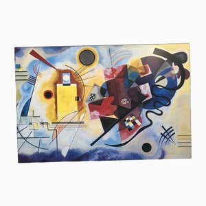 Italian Multicolored Kandinsky Artopweb Panel on MDF Board-WQQ-1352659