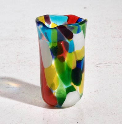 Italian Multicolored Vase, 1920s / 30s-SA-1210669