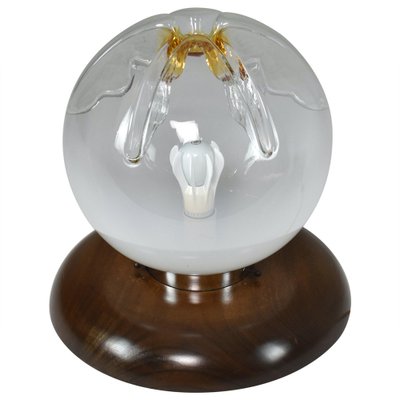 Italian Murano Boule Table Lamp, 1970s-GXL-1135350