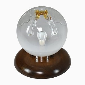 Italian Murano Boule Table Lamp, 1970s-GXL-1135350