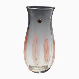 Italian Murano Feathers Vase by Archimede Seguso, 1956-KJP-1149512