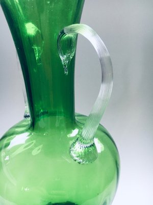 Italian Murano Glass Amphora Vase, 1950s-RQV-1094415