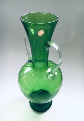 Italian Murano Glass Amphora Vase, 1950s-RQV-1094415