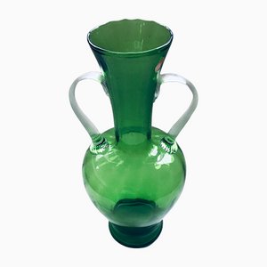 Italian Murano Glass Amphora Vase, 1950s-RQV-1094415