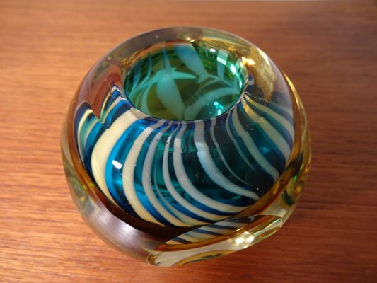 Italian Murano Glass Ashtray, 1960s-RDW-630580