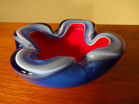 Italian Murano Glass Ashtray, 1960s-RDW-632390