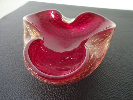 Italian Murano Glass Ashtray by Barovier & Toso, 1960s-RDW-632382