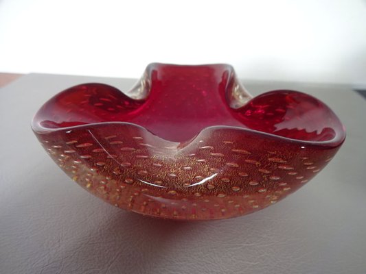 Italian Murano Glass Ashtray by Barovier & Toso, 1960s-RDW-632382