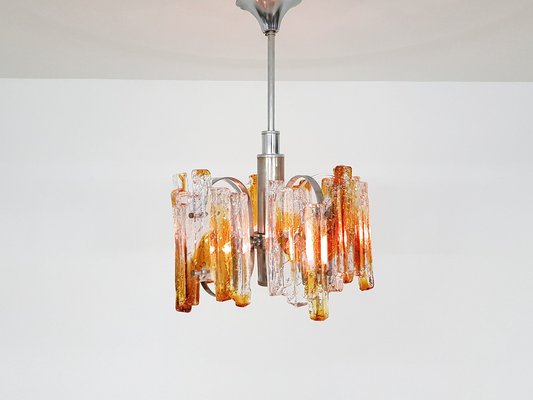 Italian Murano Glass Ceiling Lamp, 1970s-ZO-1791464