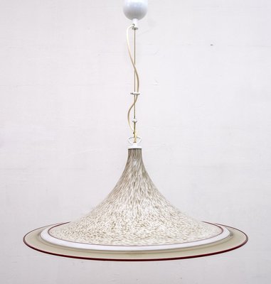 Italian Murano Glass Ceiling Lamp, 1970s-FER-887765