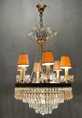 Italian Murano Glass Chandelier, 1950s-JJC-1320323