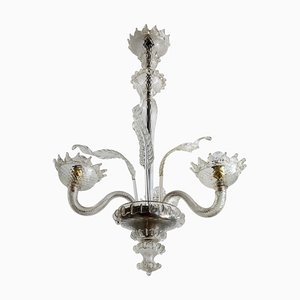 Italian Murano Glass Chandelier, 1950s-VNE-966155