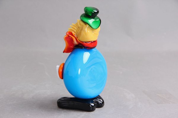 Italian Murano Glass Clown Figurine, 1970s-DQ-1440796