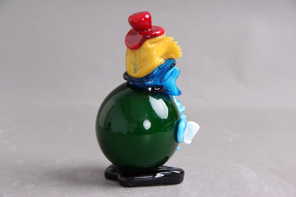 Italian Murano Glass Clown Figurine, 1970s-DQ-1440799