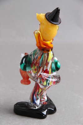 Italian Murano Glass Clown Figurine, 1970s-DQ-1440794