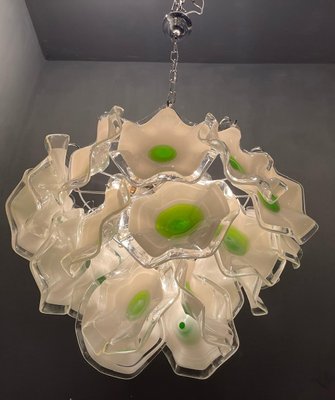 Italian Murano Glass Disc Chandelier, 1970s-JJC-1145258