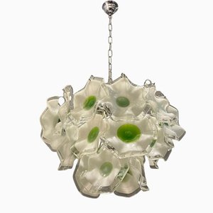 Italian Murano Glass Disc Chandelier, 1970s-JJC-1145258