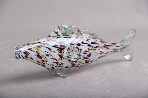 Italian Murano Glass Fish, 1960s-DQ-1366696